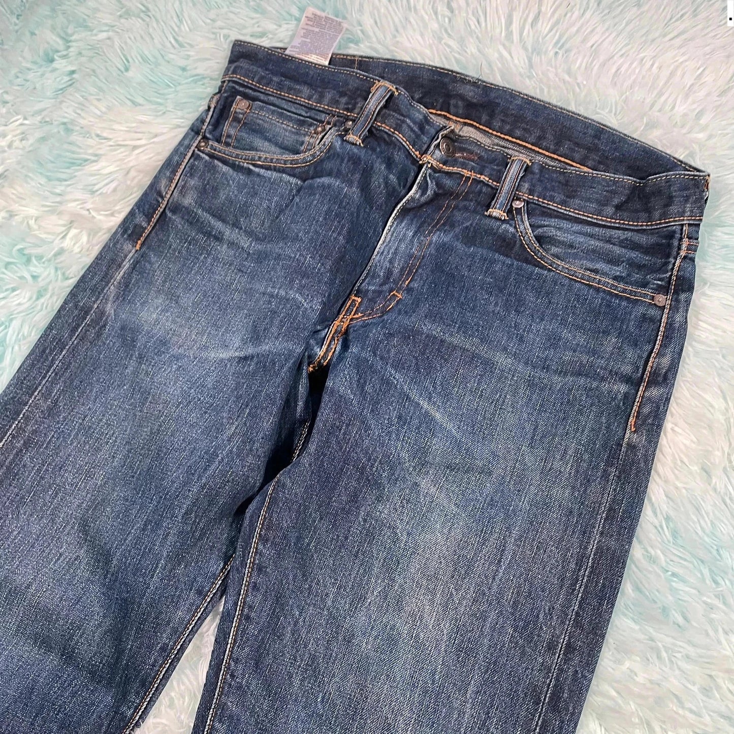 Navy Levi’s 511 Jeans Slim Straight Fit - 32W 32L