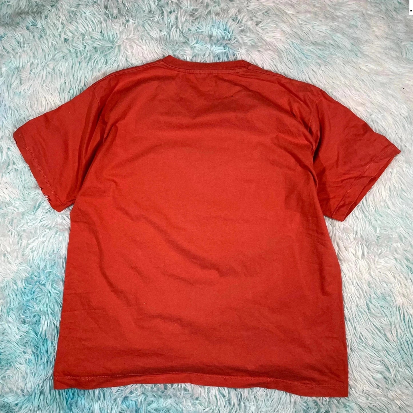 Vintage Orange Africa Graphic Print T Shirt - XL
