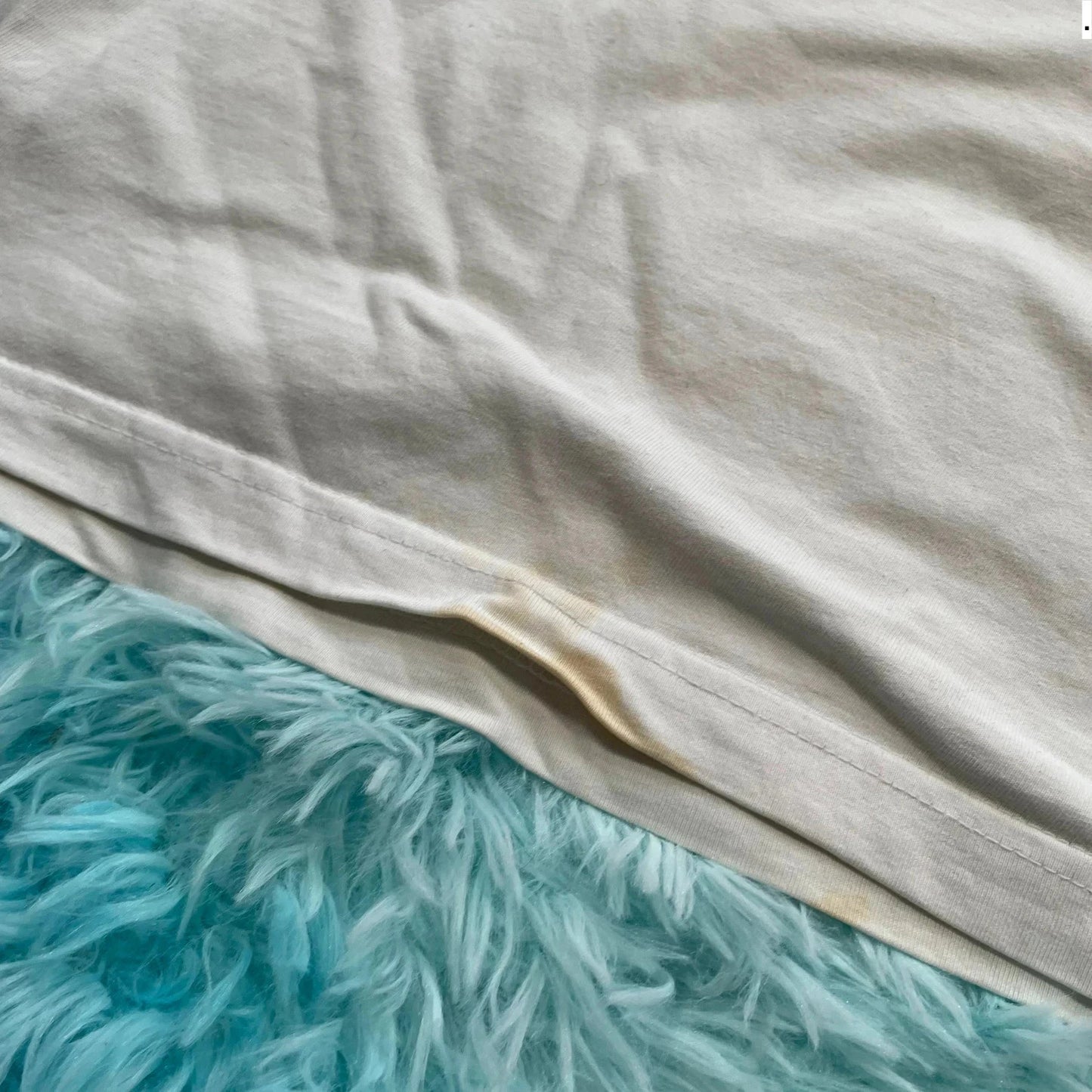 White Evisu Print T Shirt - Medium