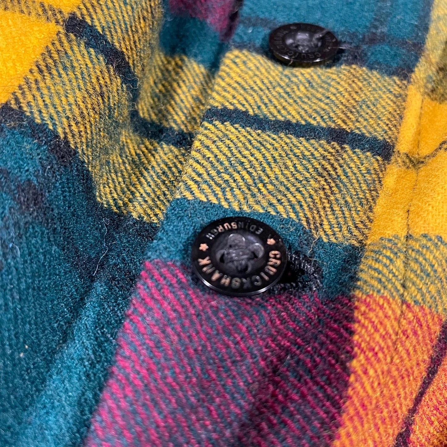 Vintage 70s Tartan Scottish Shorts Cruickshank - Size 8