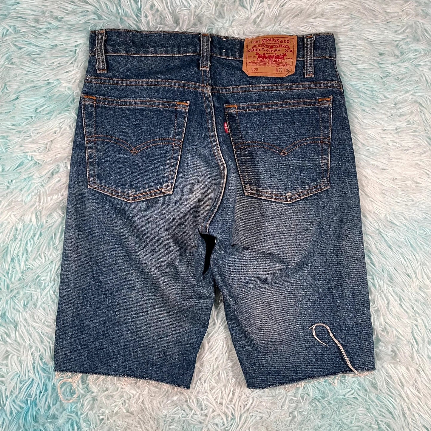 Vintage 90s Levi’s Jean Shorts Jorts Cut Offs - 29W
