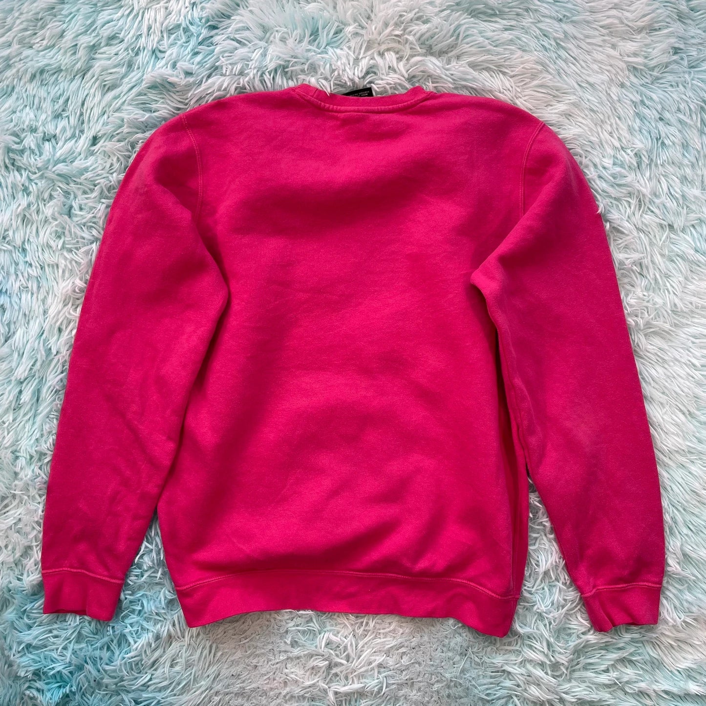 Pink Nike Sweatshirt Plain - Medium