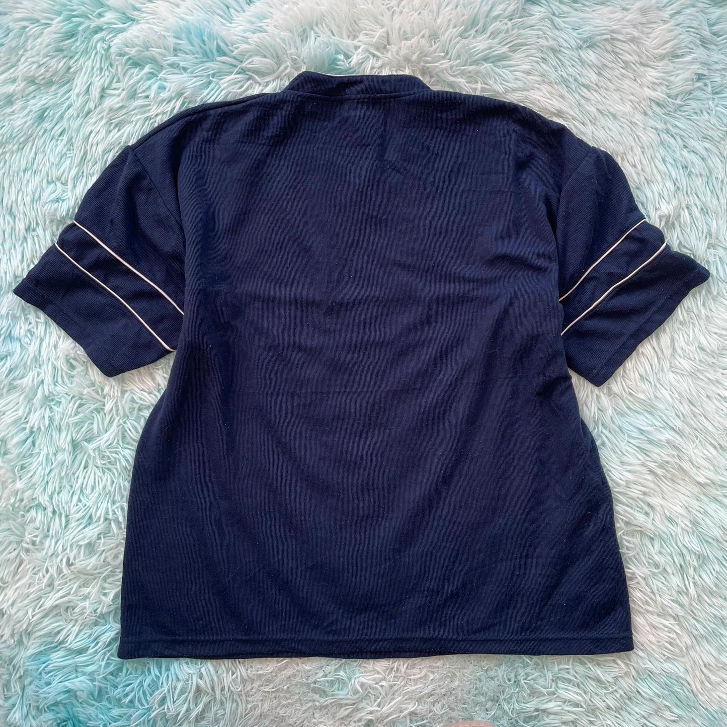 Vintage 90s Navy Adidas Equipment T Shirt - XL