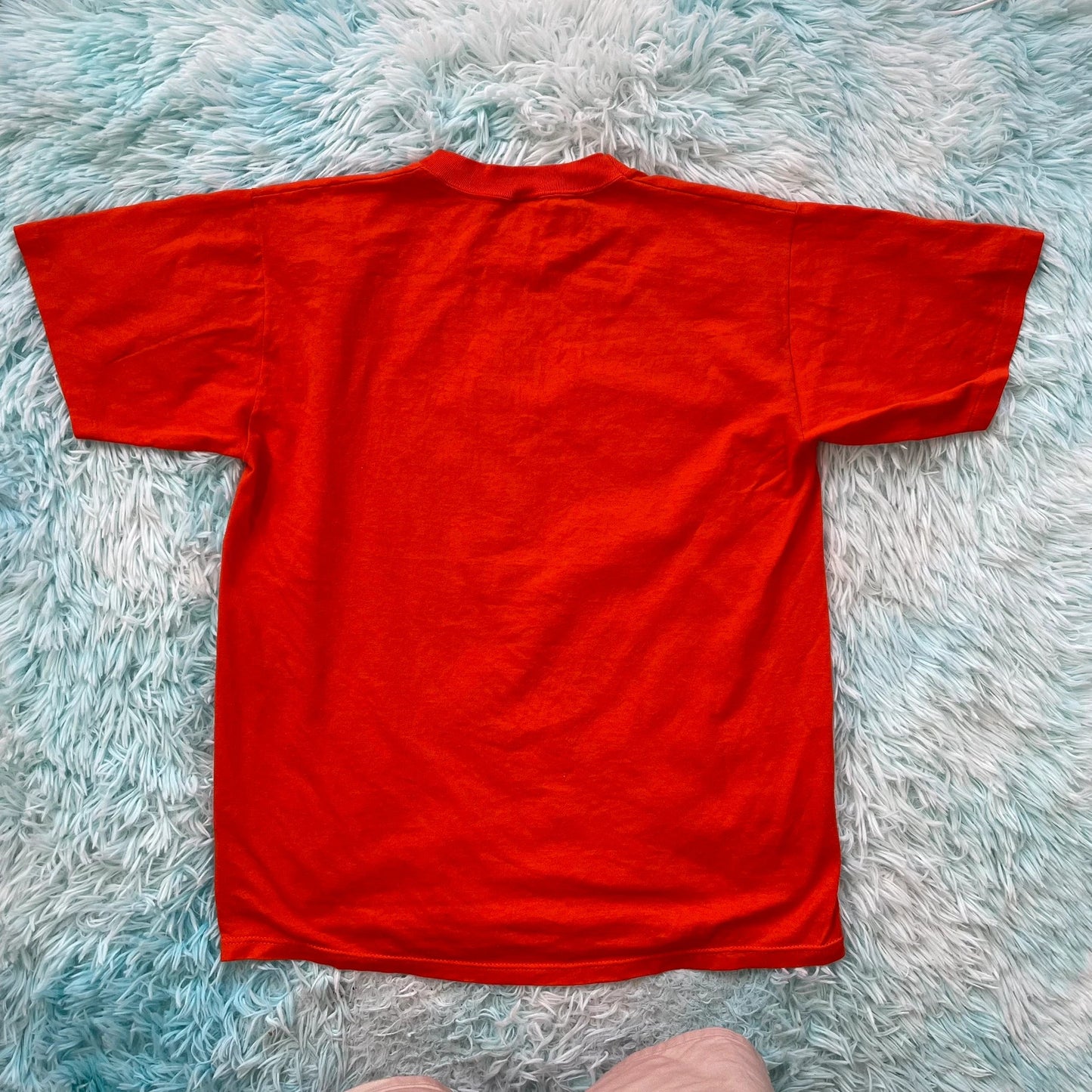 Vintage 90s Orange Wheaties Cereal Graphic T Shirt - Large