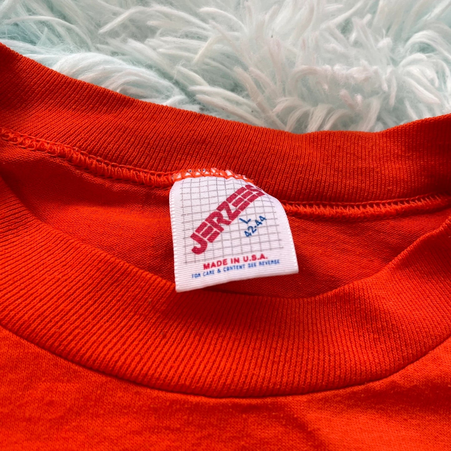 Vintage 90s Orange Wheaties Cereal Graphic T Shirt - Large