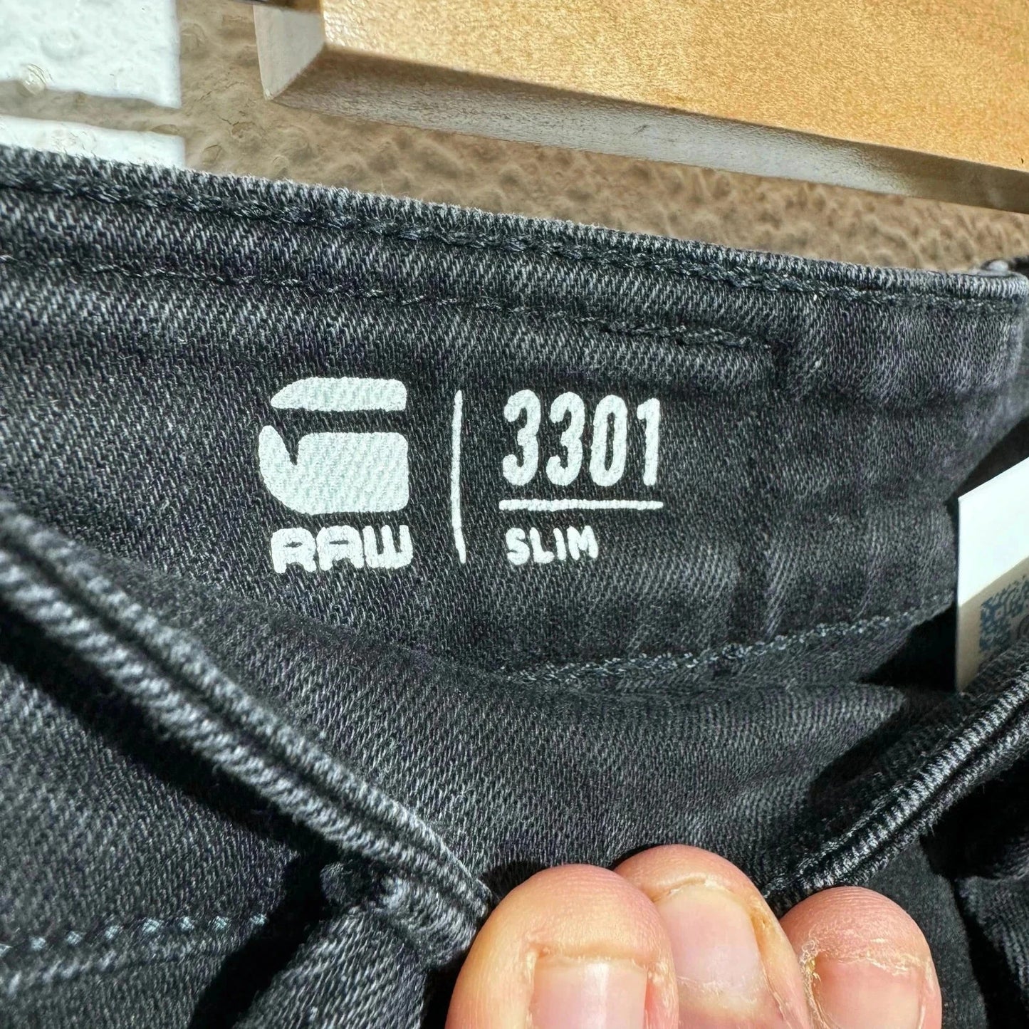 Black G-Star Jeans Slim Fit - 31W 32L