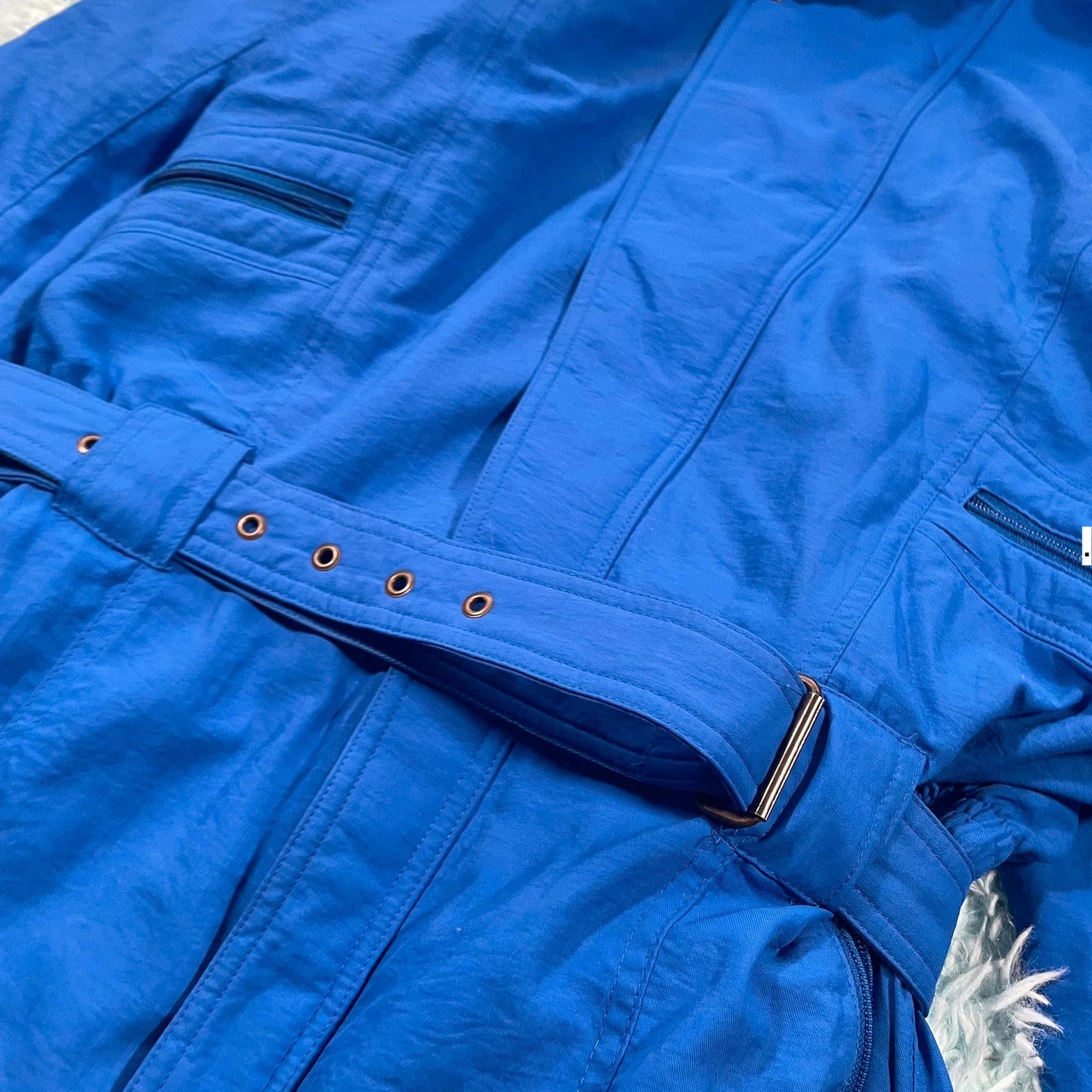 Vintage 90s Blue Adidas Full Ski Suit - Medium