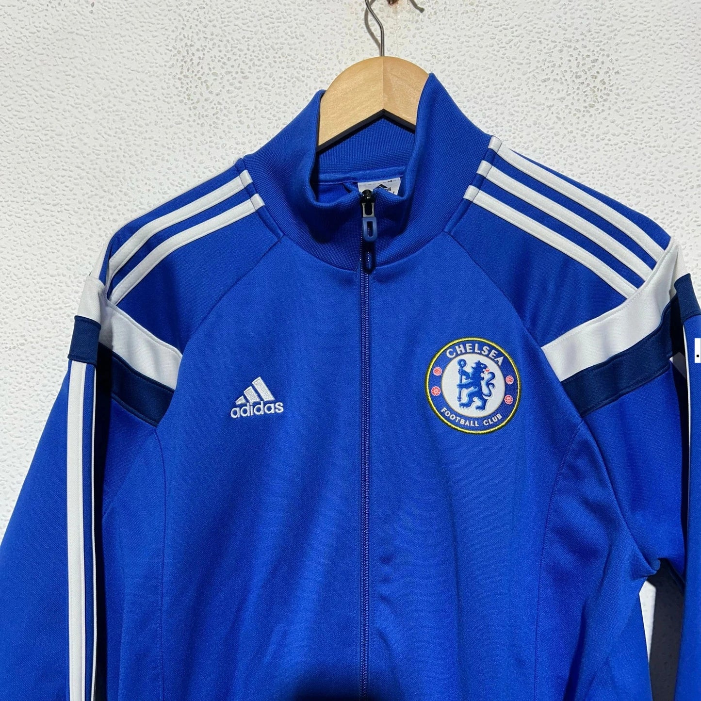 Blue Chelsea Adidas Track Jacket - Medium