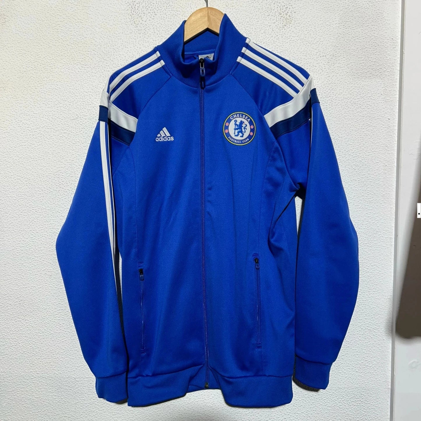 Blue Chelsea Adidas Track Jacket - Medium