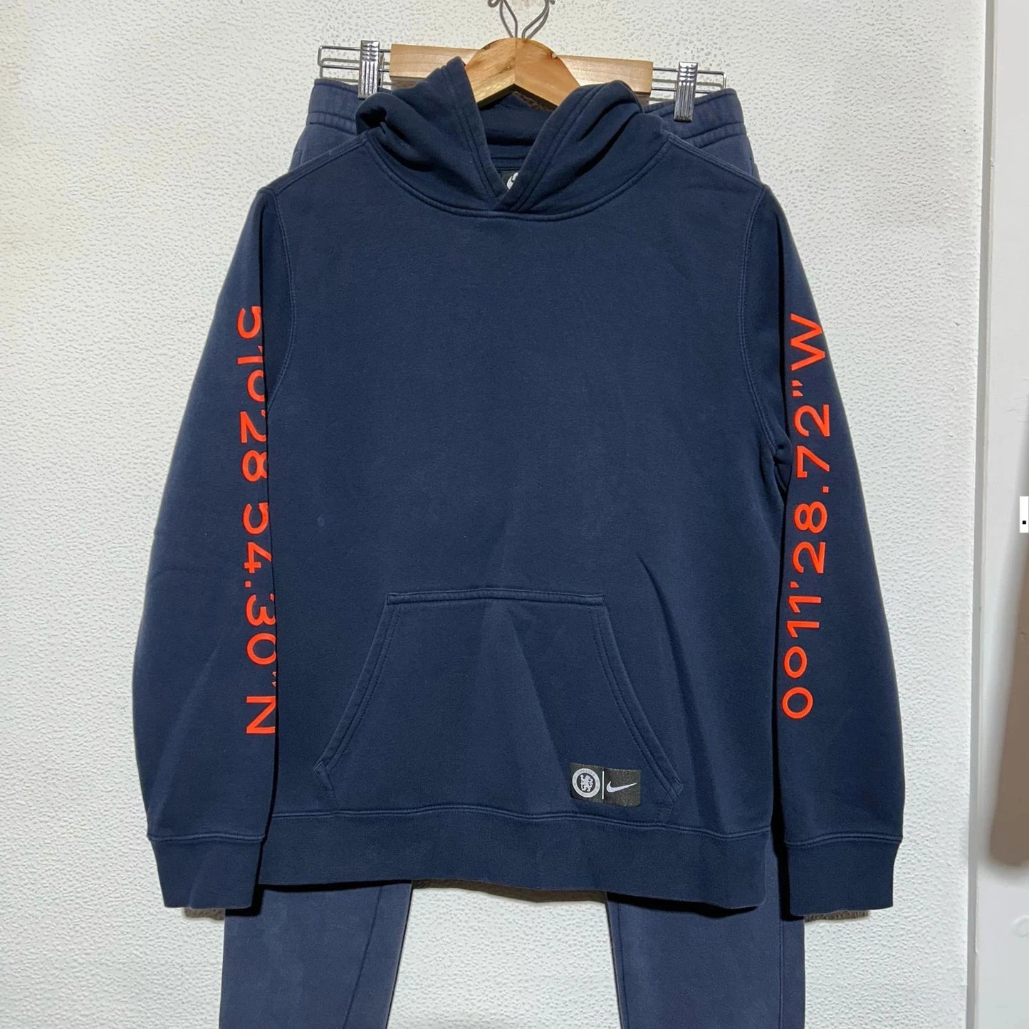Navy Chelsea FC Nike Tracksuit Jogger Set - Small