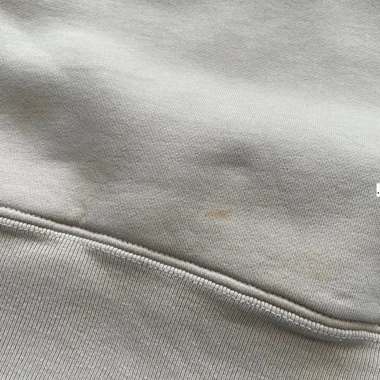 Vintage 90s Beige & Black Eddie Bauer 1/4 Zip Sweatshirt - XL
