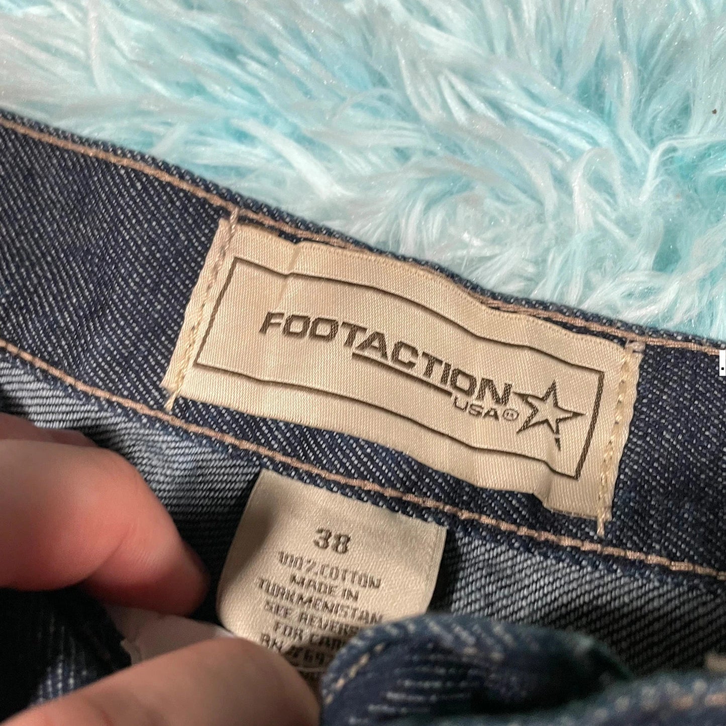 Vintage 00s Blue Jean Shorts Denim Jorts - 38W