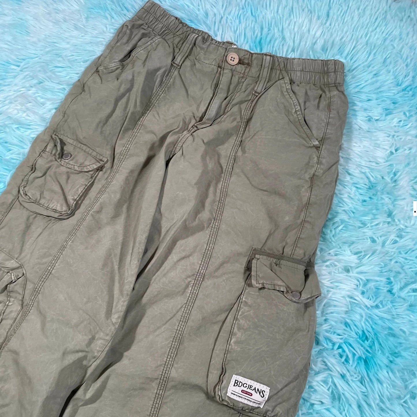 Khaki BDG Y2K cargo pants Urban Outfitters - XS