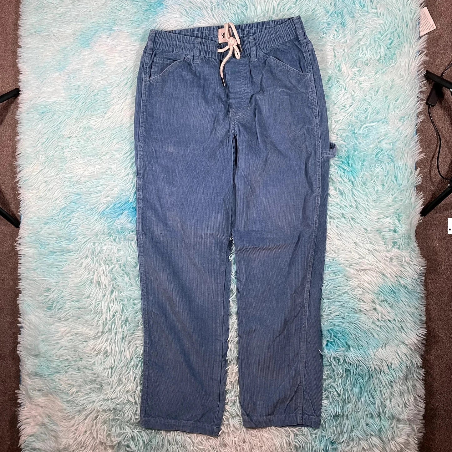 Blue BDG Corduroy Carpenter Pants Trousers - Medium