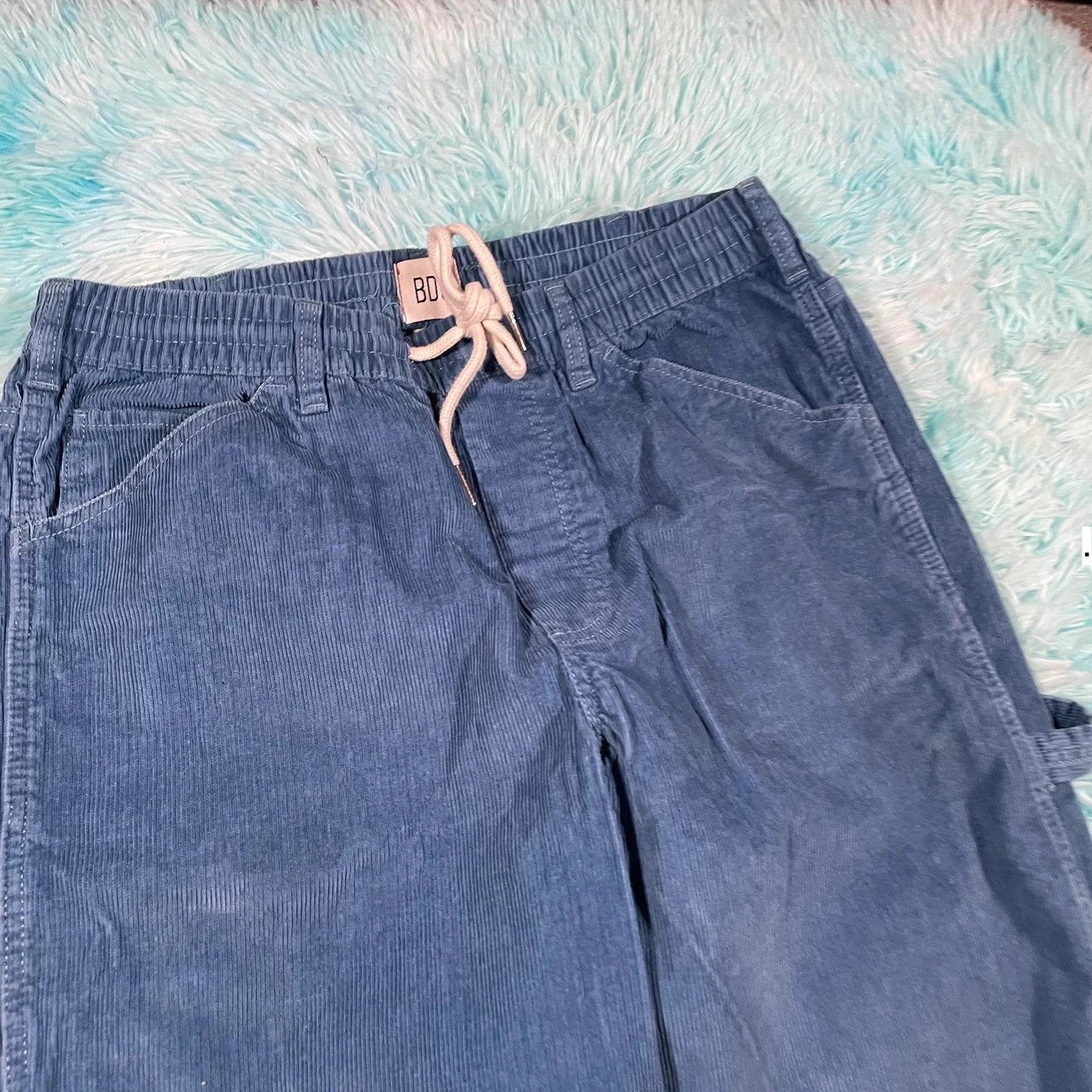 Blue BDG Corduroy Carpenter Pants Trousers - Medium