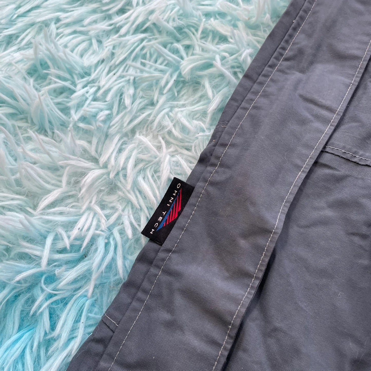 Grey Columbia Waterproof Omni-tech Trousers - Medium
