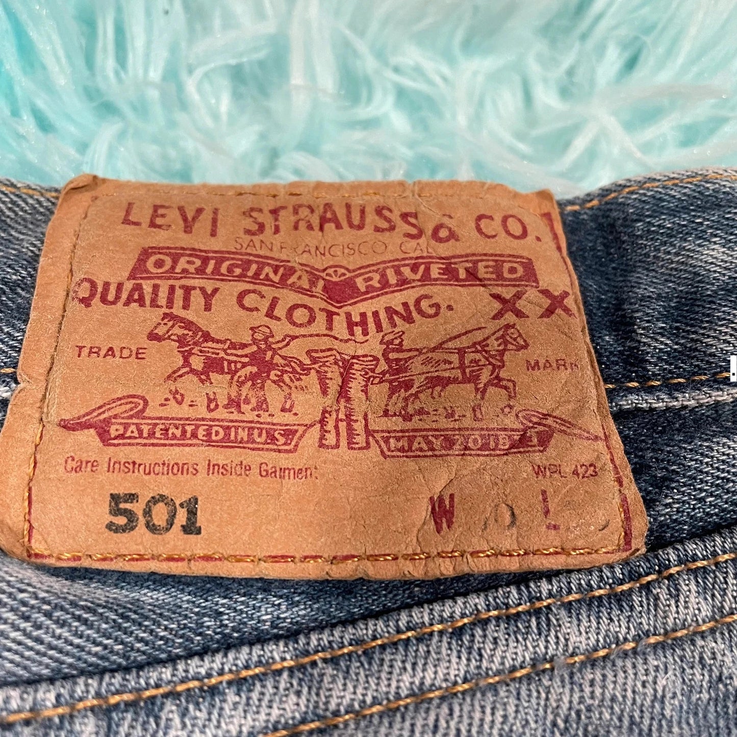 Vintage 90s Levi’s 501 Jeans Faded - W30 L28
