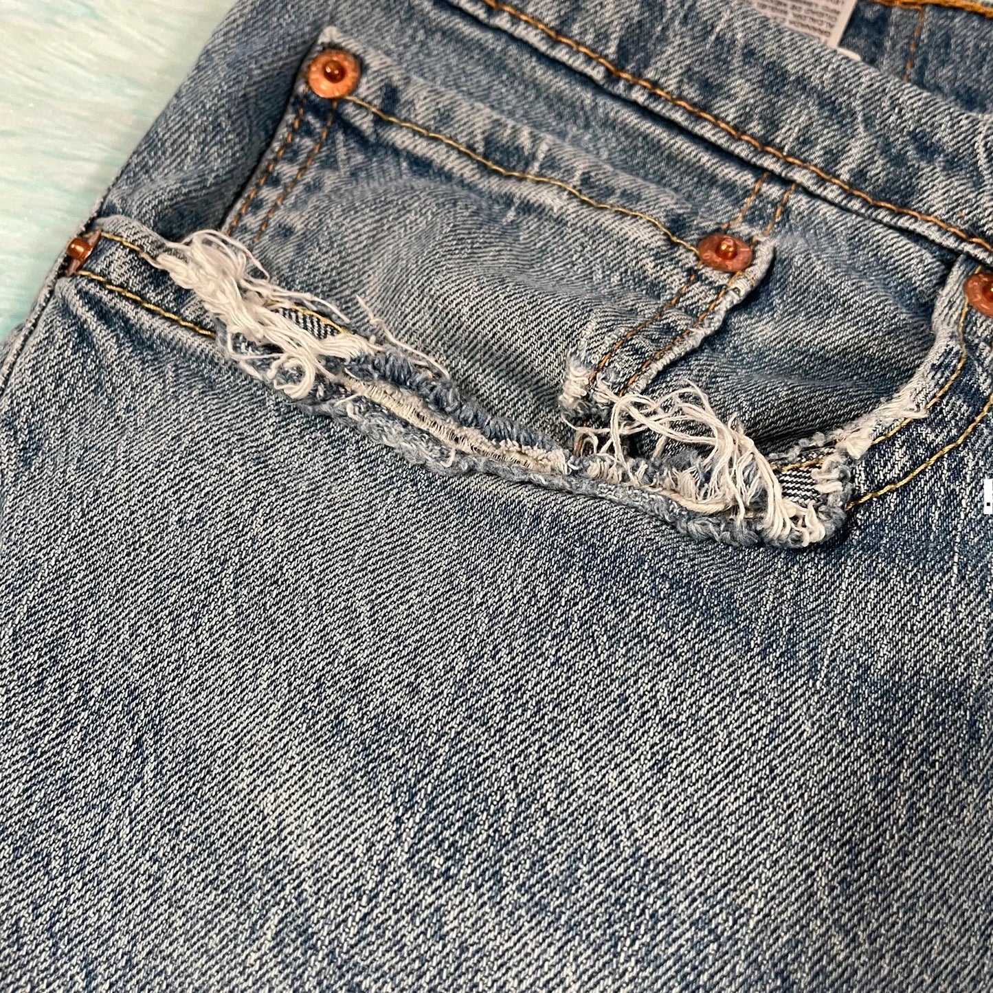 Vintage 00s Blue Levi’s 505 Jeans Straight Leg - 36W 30L