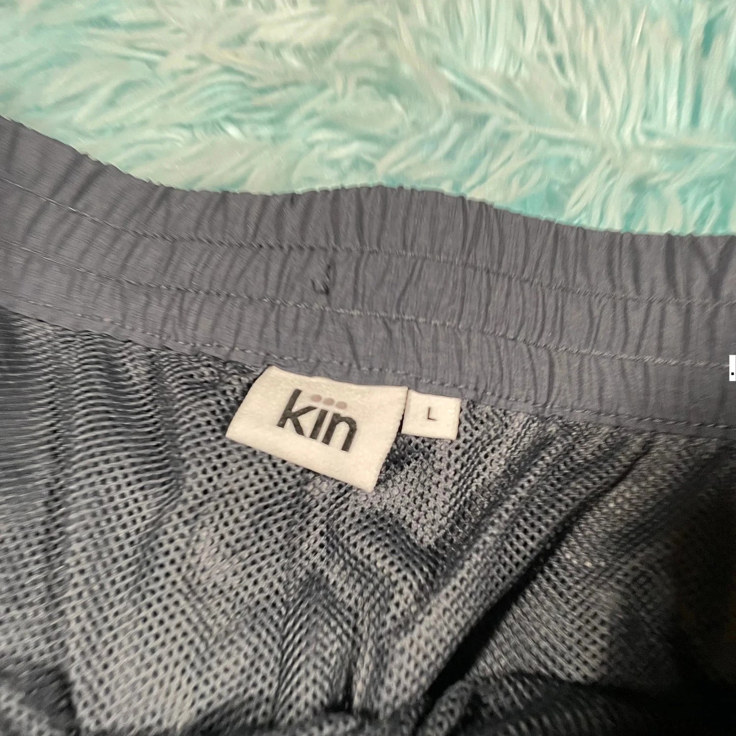 Dark Grey Kïn Running Shorts - Large