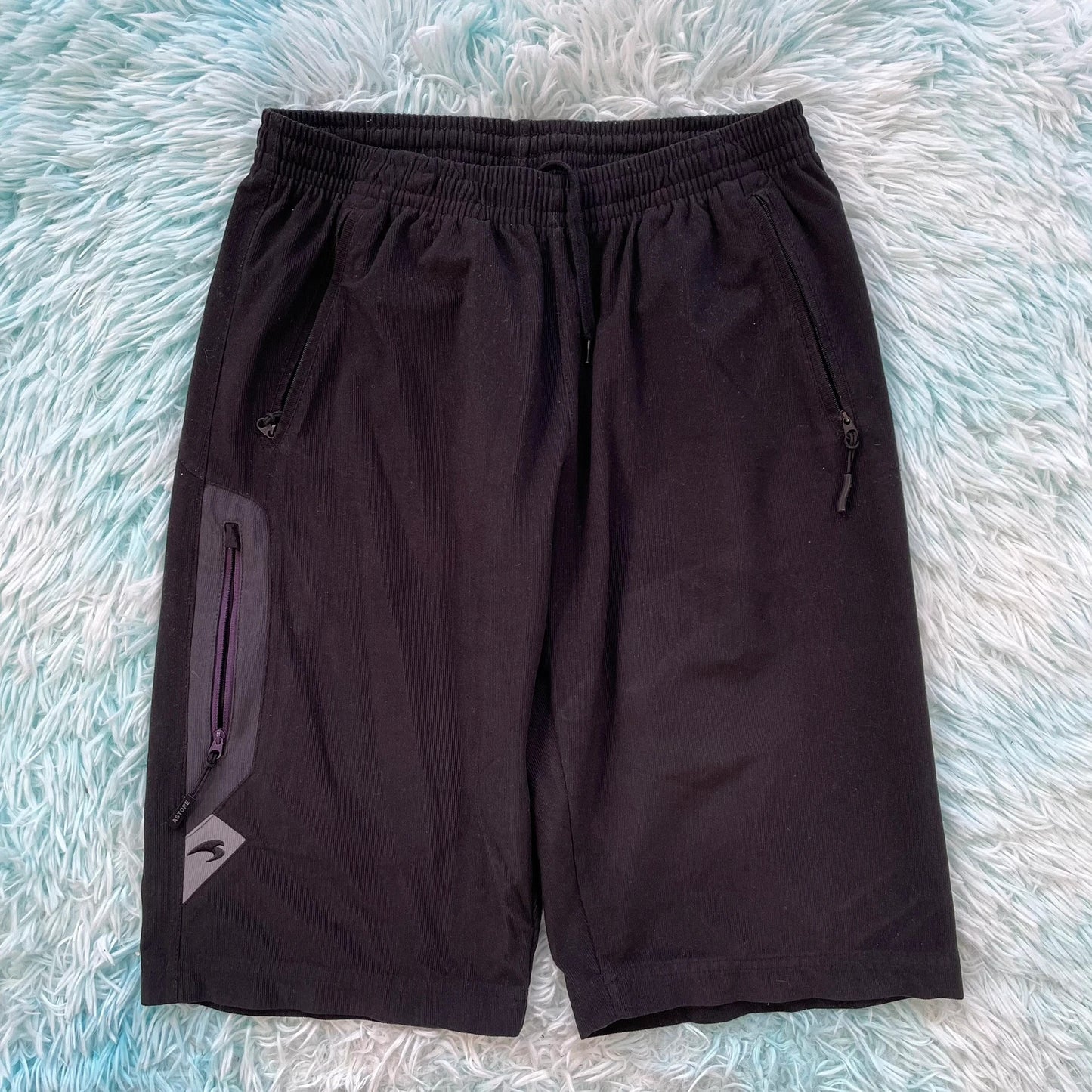 Black Leisure Astore Shorts - XL