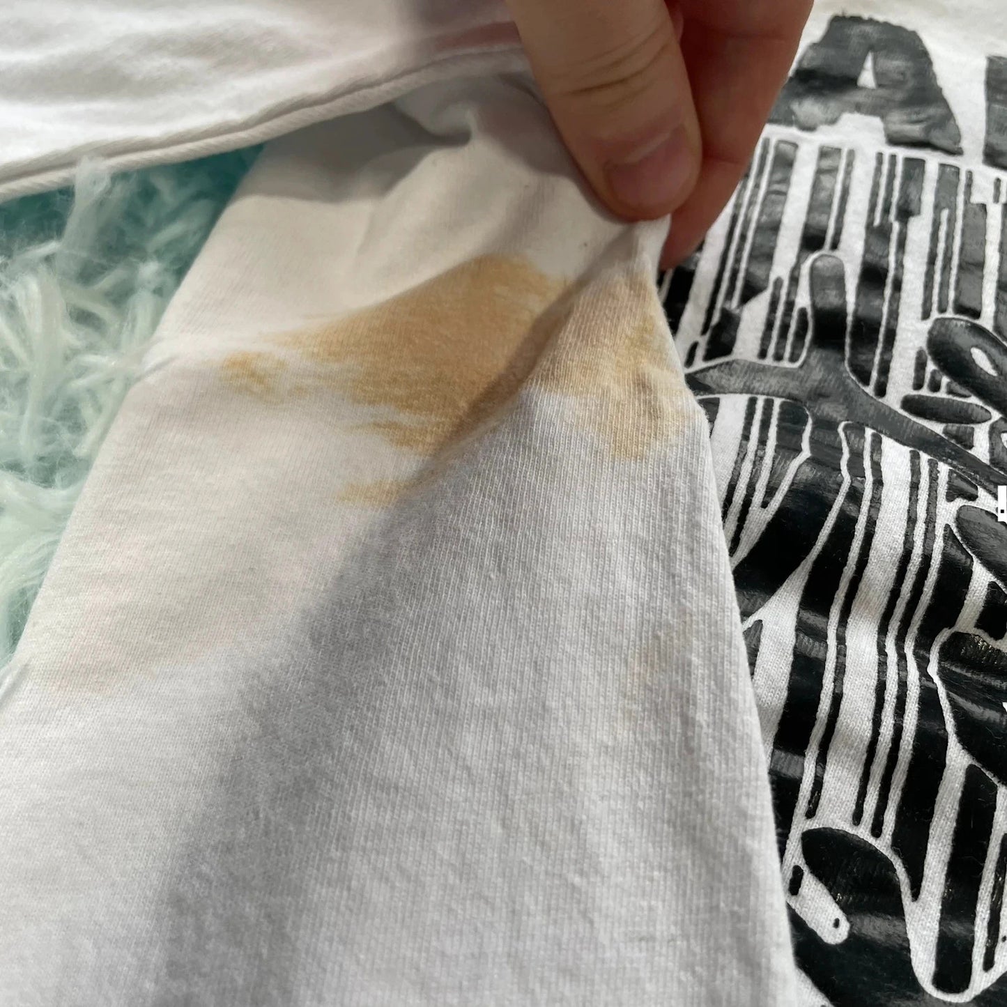 Vintage 90s White Sarkodie Rap T Shirt - Medium