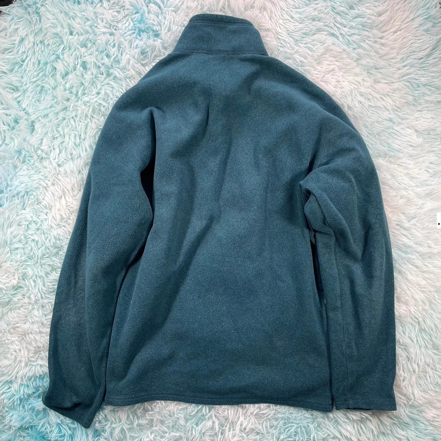 Blue The North Face 1/4 Zip Fleece - Medium