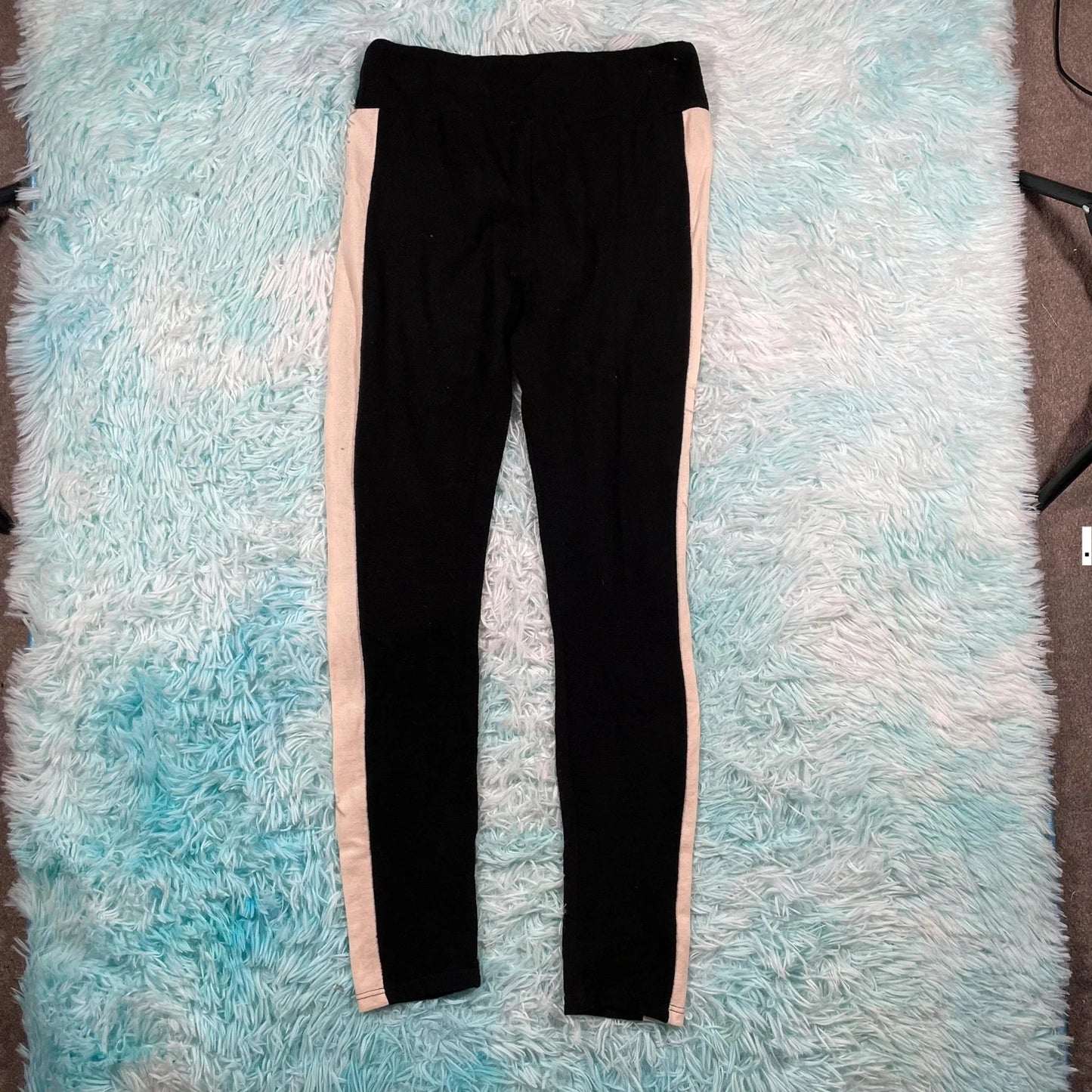 Black We Norwegians Leggings Merino Wool - Medium