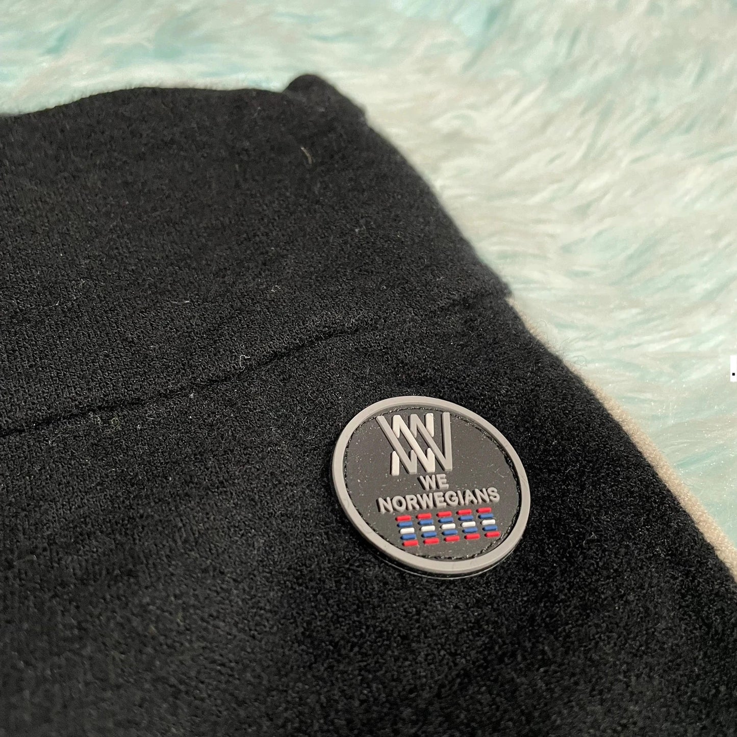 Black We Norwegians Leggings Merino Wool - Medium