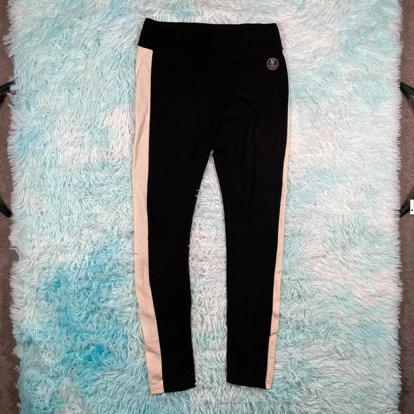 Black We Norwegians Leggings Merino Wool - Medium