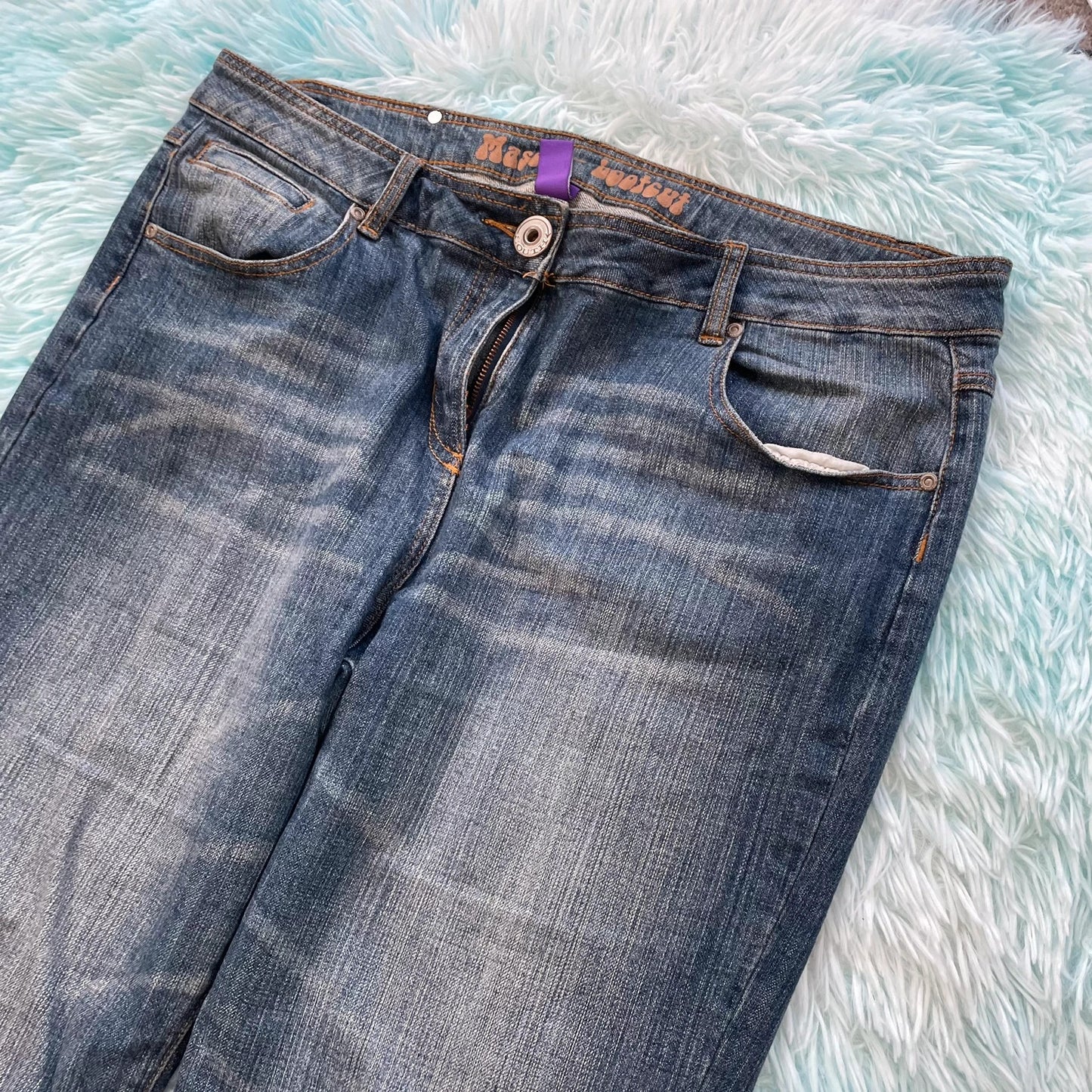 Vintage Y2K Bootcut Jeans South Denim - Size 18