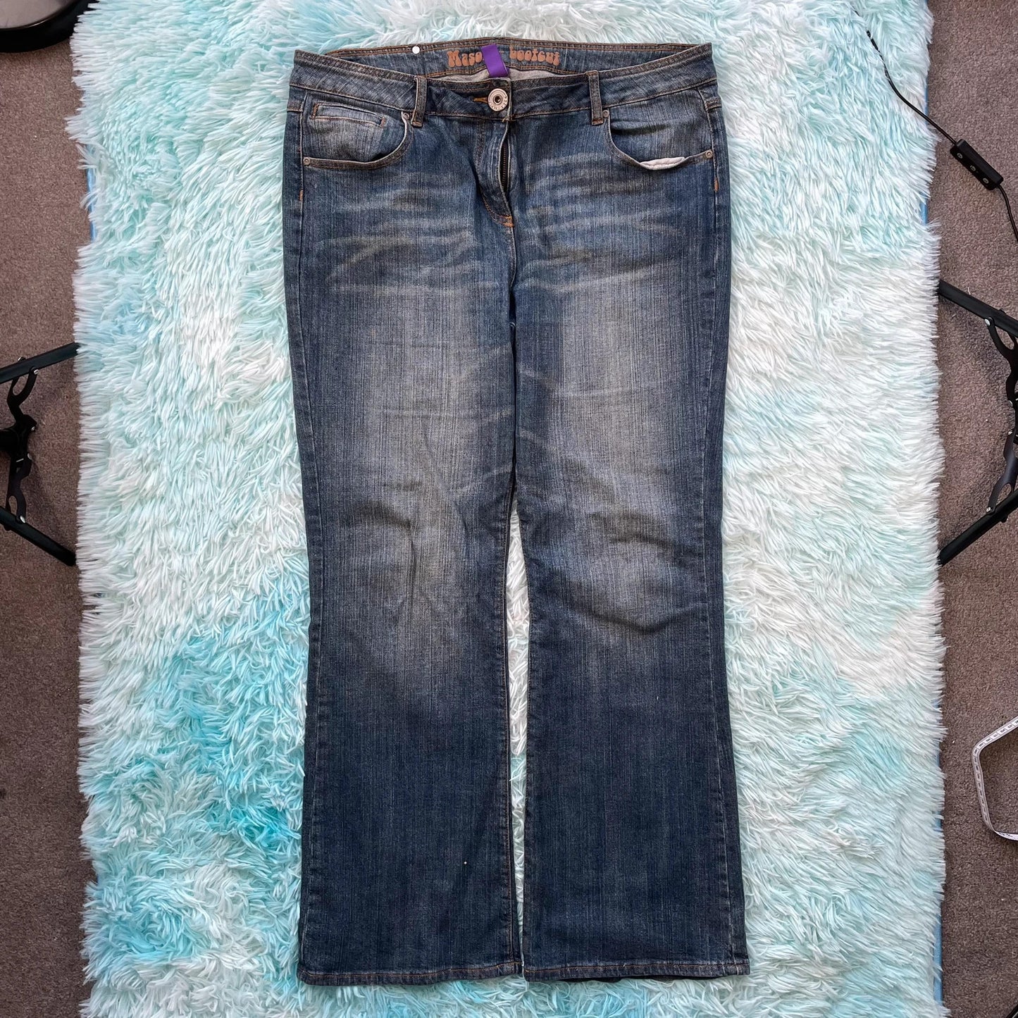 Vintage Y2K Bootcut Jeans South Denim - Size 18