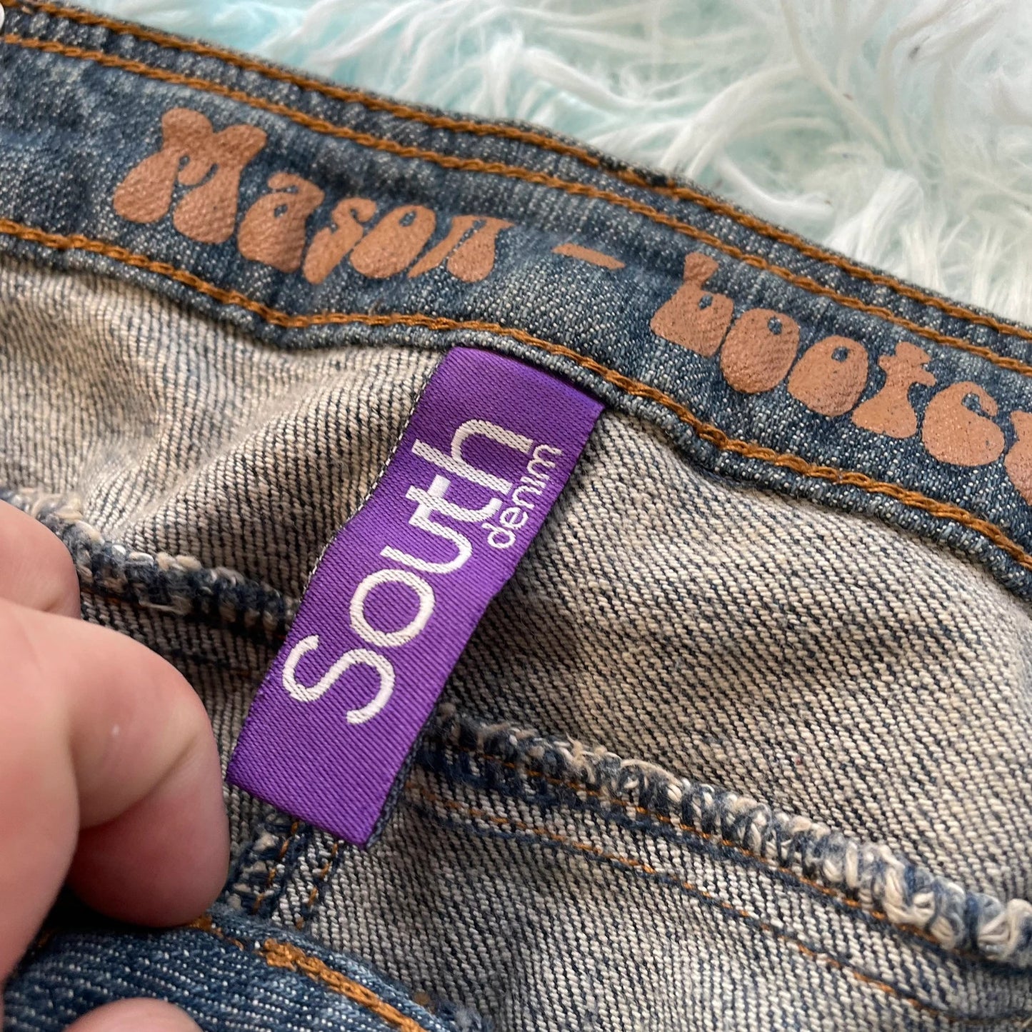 Vintage Y2K Bootcut Jeans South Denim - Size 18