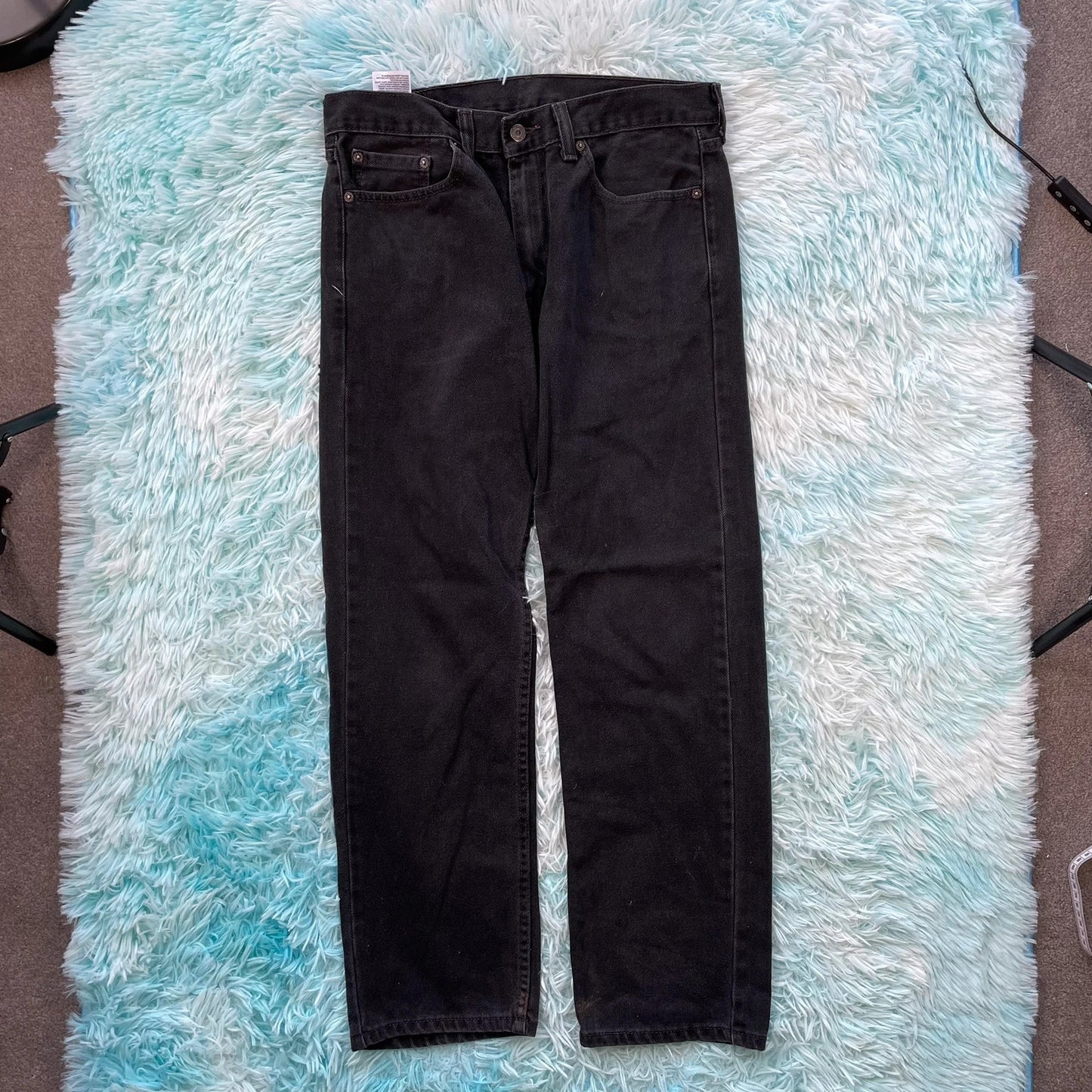 Vintage Black Levi’s 505 Jeans Straight Leg - 32W 30L