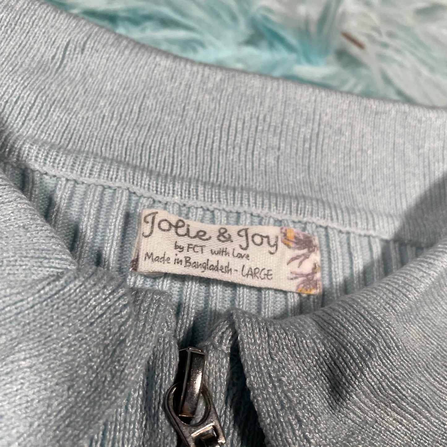 Baby Blue Jolie & Joy Fitted Shirt - Large