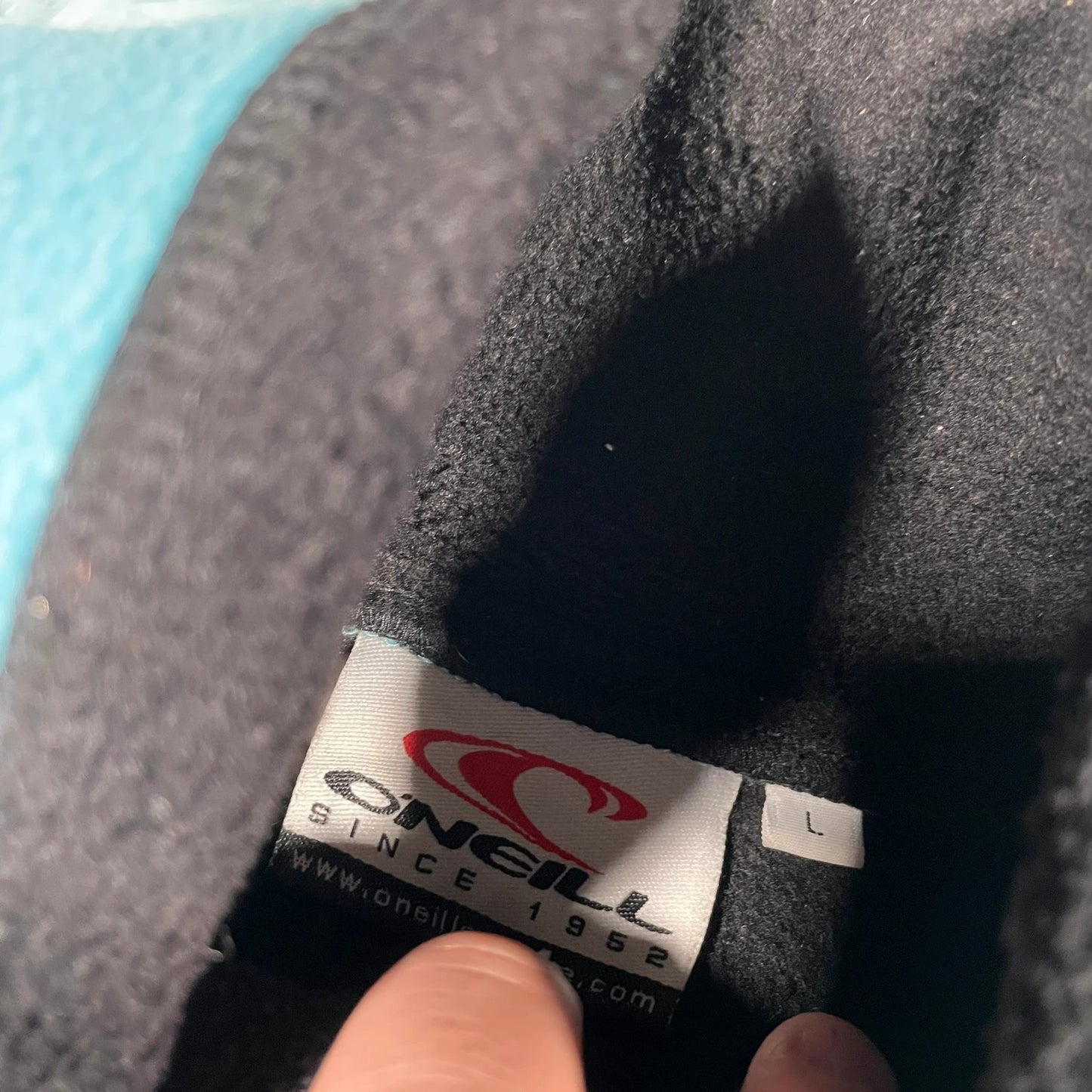 Vintage 90s Black & Blue O’Neill Fleece - Large