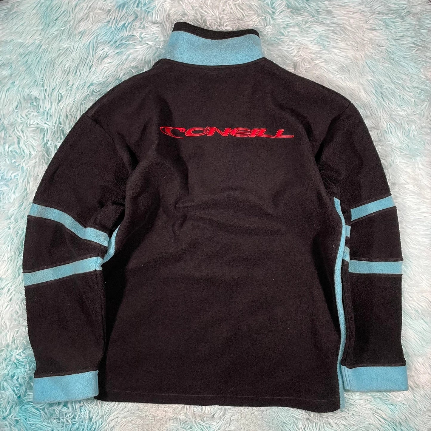 Vintage 90s Black & Blue O’Neill Fleece - Large