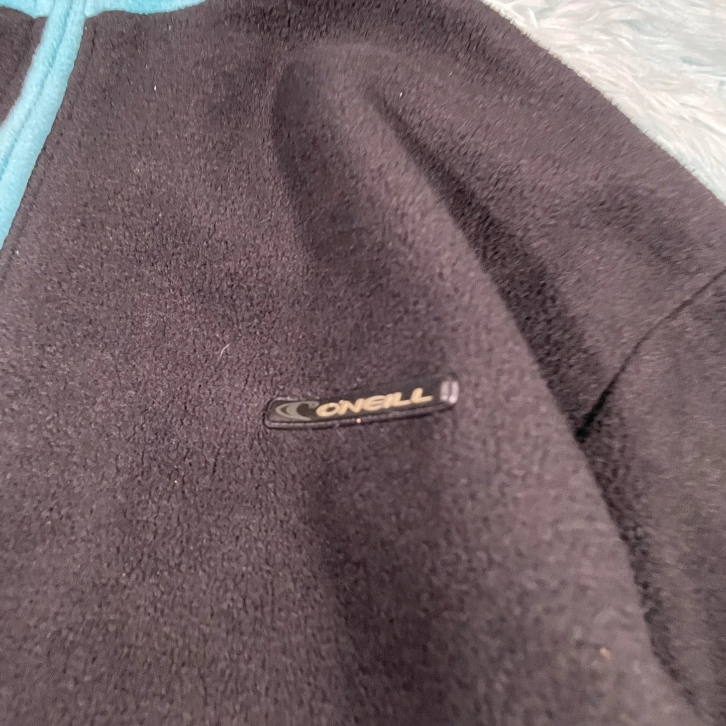 Vintage 90s Black & Blue O’Neill Fleece - Large