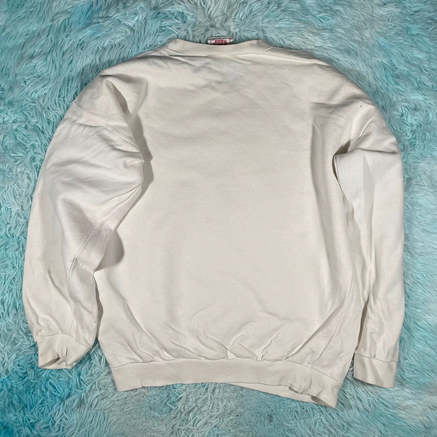Vintage 90s White Kappa Sweatshirt - XL