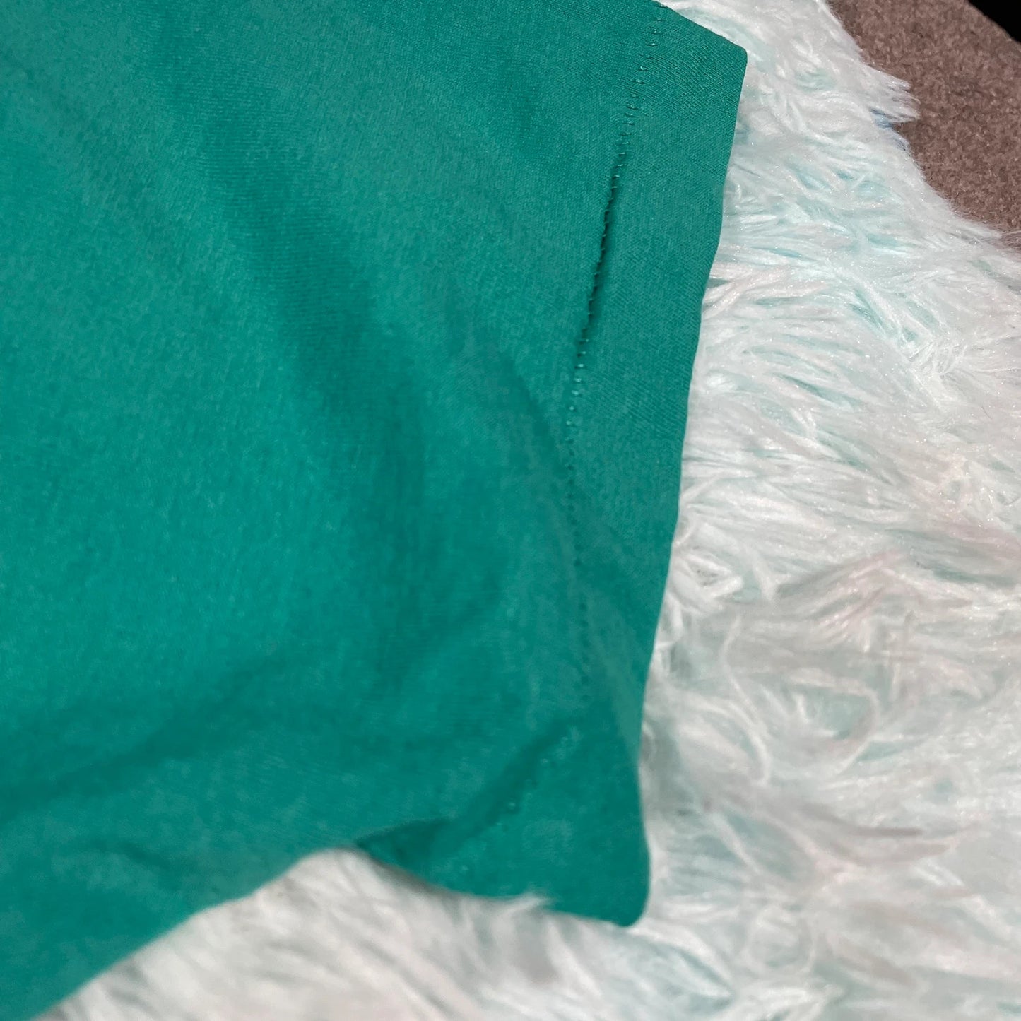 Vintage 90s Turquoise Ice Skating Graphic T Shirt - XL