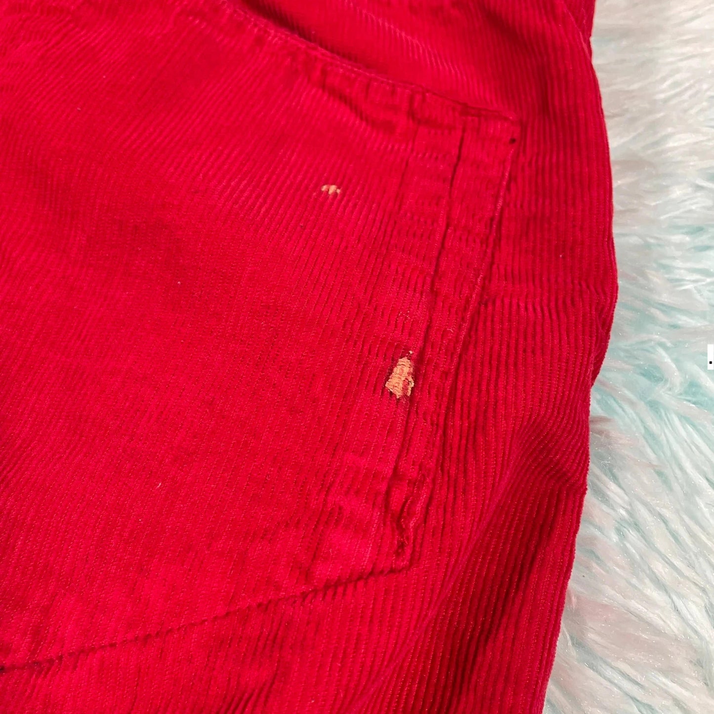 Red Diesel Black Gold Corduroy Trousers - 32W 34 W