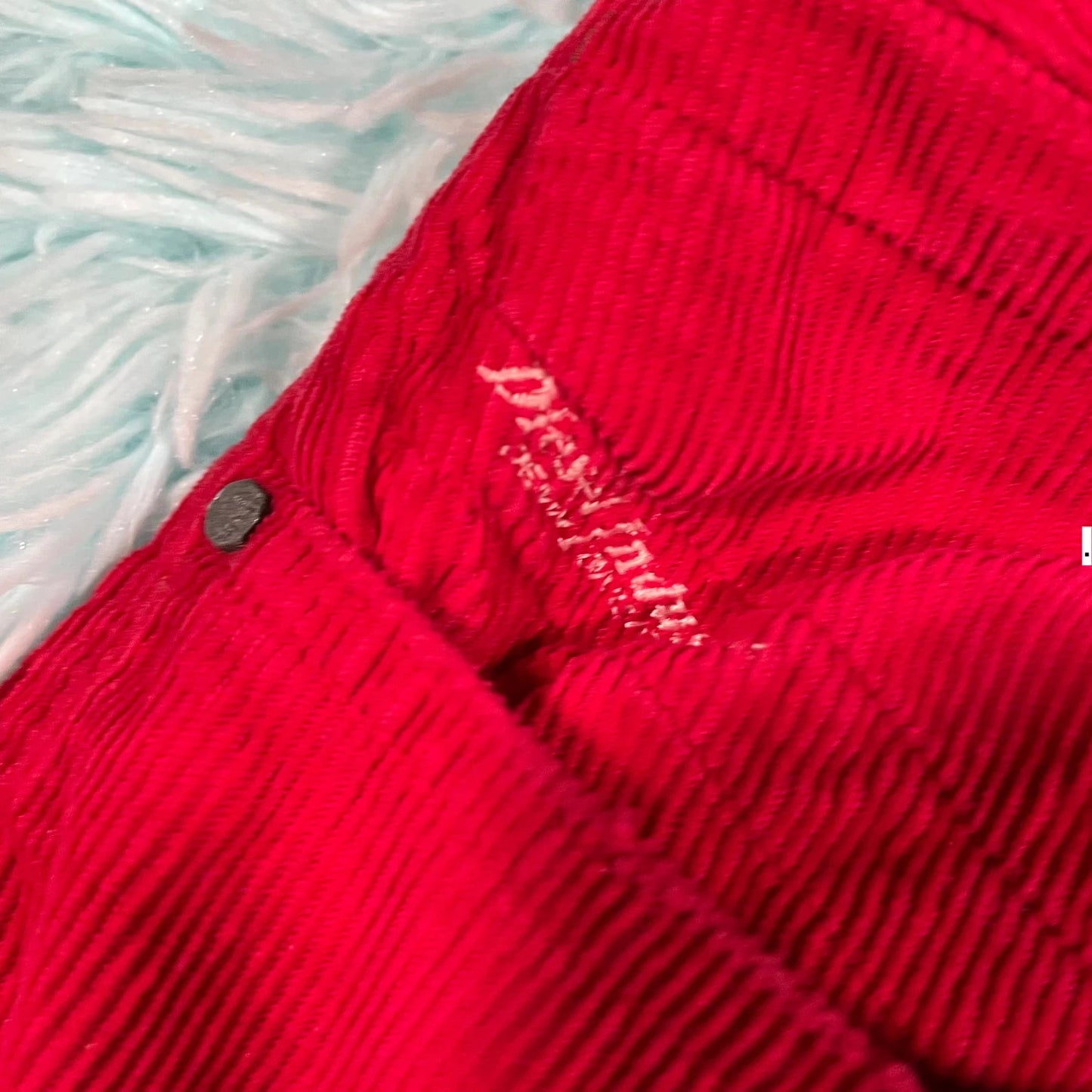 Red Diesel Black Gold Corduroy Trousers - 32W 34 W