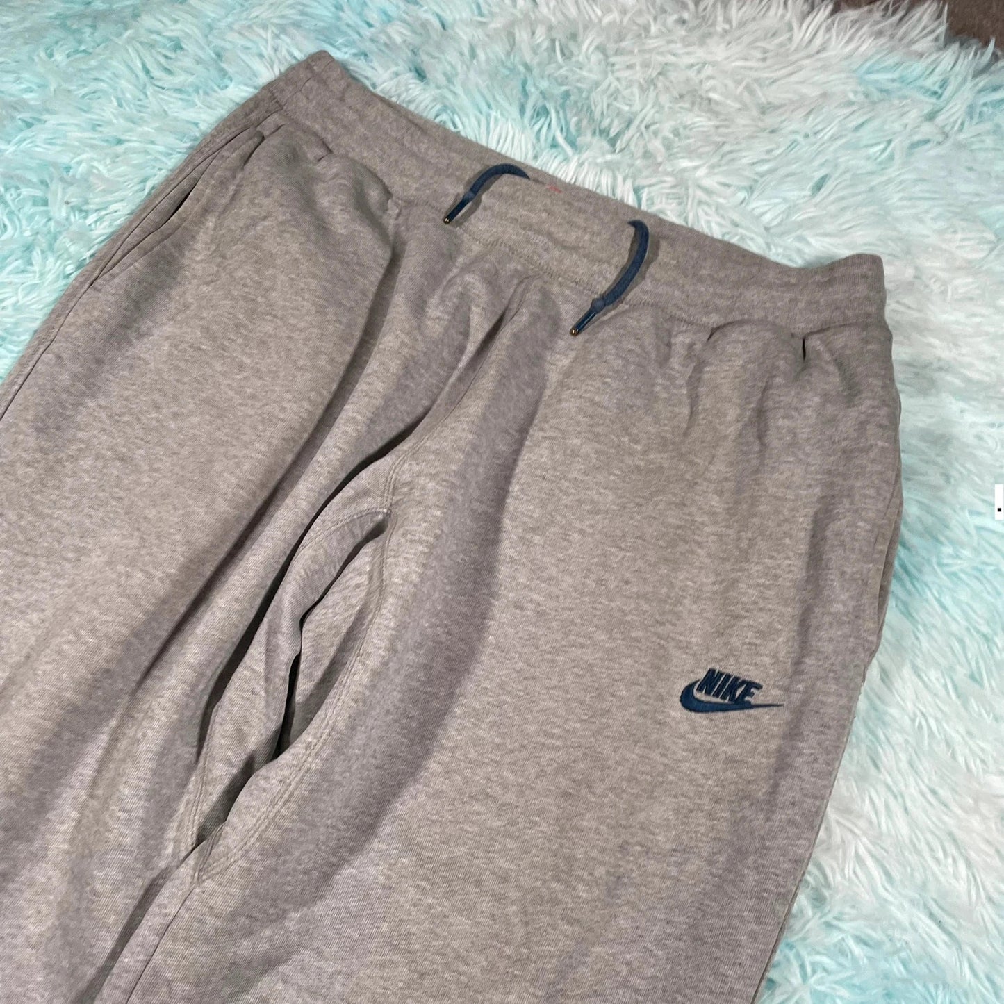 Grey Nike Joggers Jogging Bottoms - XL