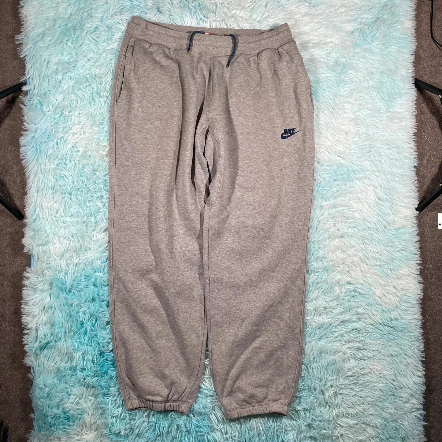 Grey Nike Joggers Jogging Bottoms - XL