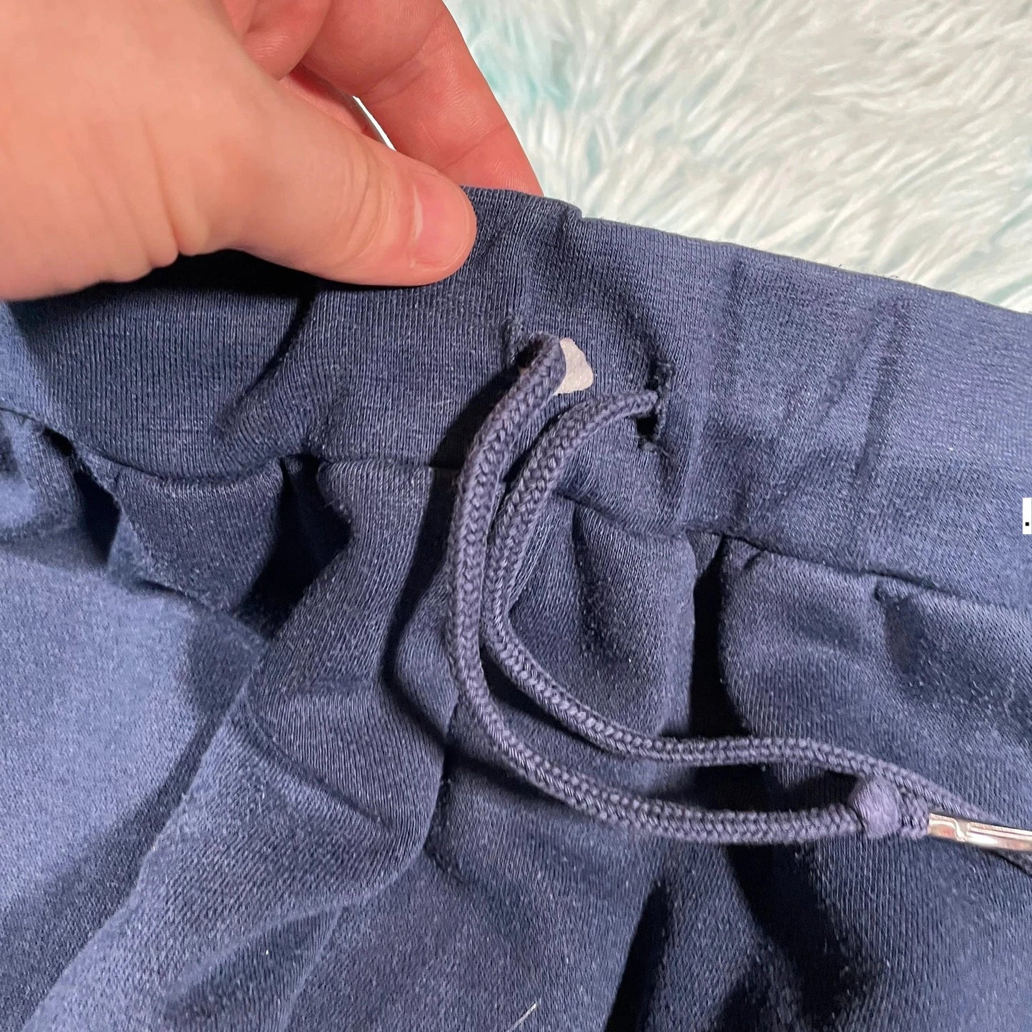 Navy Stone Island Joggers Jogging Bottoms - Large