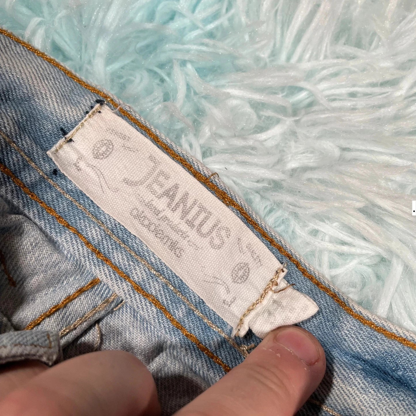 Vintage Blue Akademiks Jean Shorts Jorts - 34W