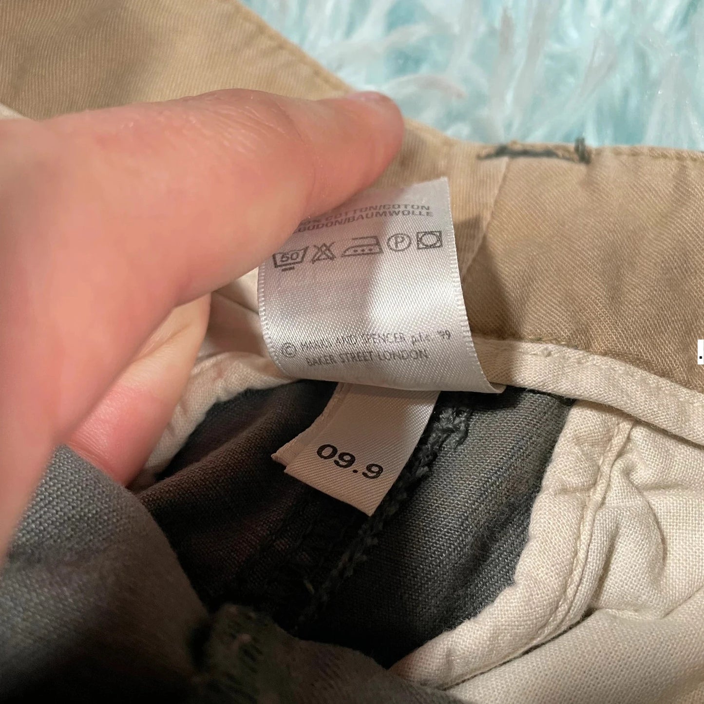 Vintage Brown Cargo Shorts St Michael - 32W