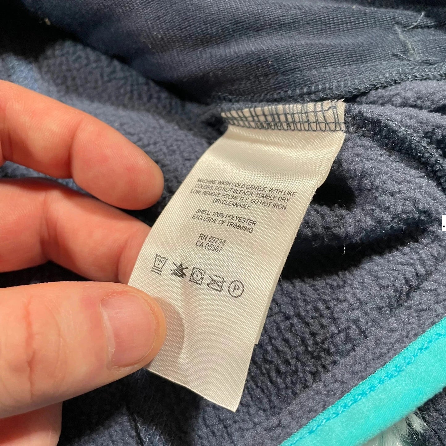 Grey Columbia Full Zip Hoodie Fleece - Womens Medium