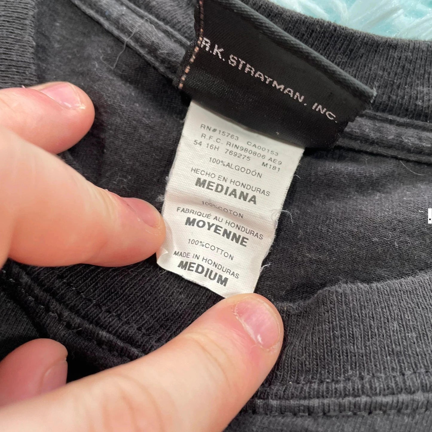 Vintage Black Harley Davidson Biker T Shirt - Medium