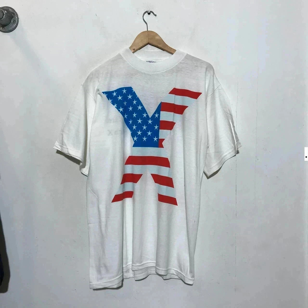 Deadstock Vintage 90s White Malcolm X Movie Promo T Shirt - XL