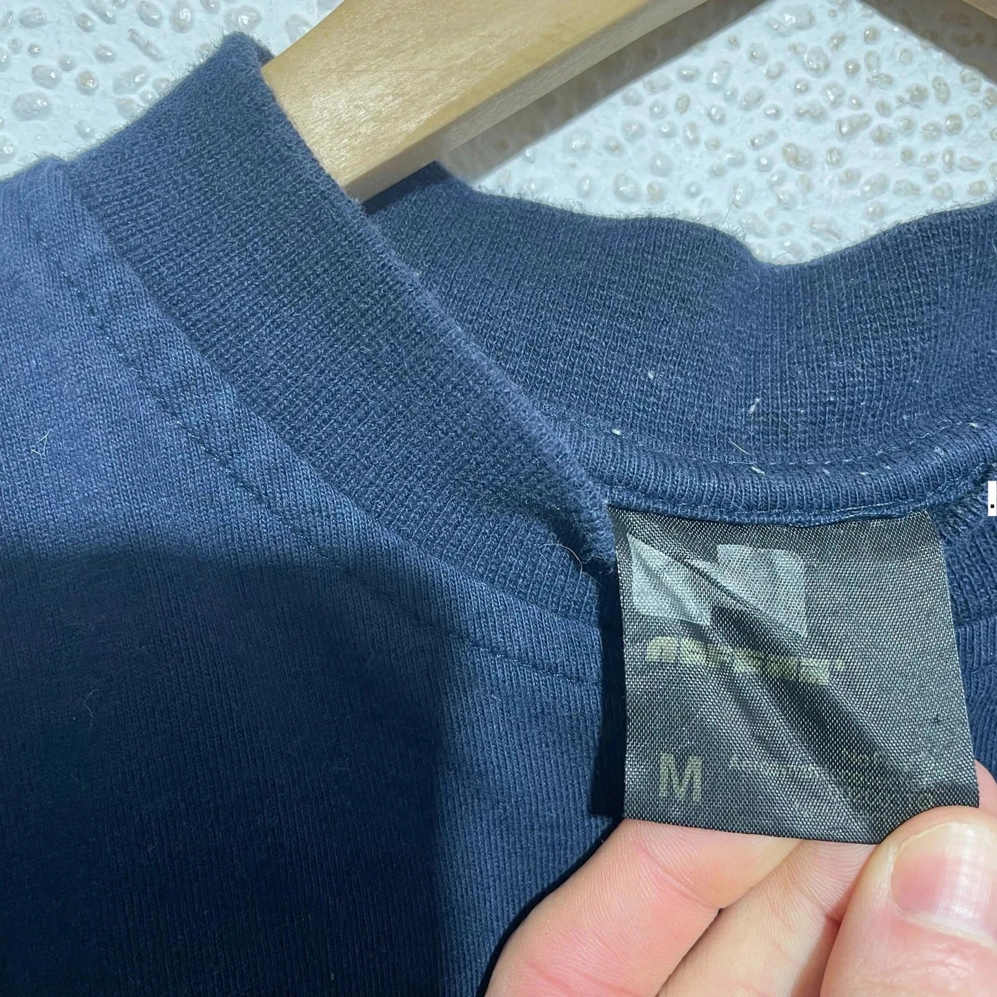 Vintage 90s Navy No Fear Graphic Skate T Shirt - Medium